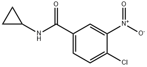 4-氯-N-环丙基-3-硝基苯甲酰胺, 90797-58-3, 结构式