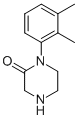 1-(2,3-DIMETHYL-PHENYL)-PIPERAZIN-2-ONE Struktur