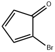 Cyclopentadienone, 2-bromo- (7CI) Structure