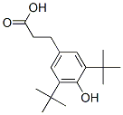 3-(4-hydroxy-3,5-ditert-butyl-phenyl)propanoic acid 结构式