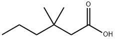 3,3-DIMETHYLHEXANOIC ACID, 90808-83-6, 结构式