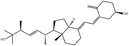 3-差向-25-羟基维生素D2 结构式