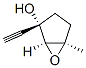 6-Oxabicyclo[3.1.0]hexan-2-ol, 2-ethynyl-5-methyl-, (1alpha,2alpha,5alpha)- (9CI) 结构式