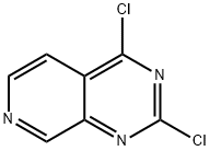 2,4-二氯吡啶并[3,4-d]嘧啶 结构式