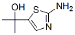 5-Thiazolemethanol,  2-amino--alpha-,-alpha--dimethyl- Struktur
