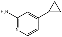 4-cyclopropylpyridin-2-aMine Structure