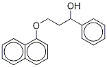 3-(1-ナフタレニルオキシ)-1-フェニル-1-プロパノール 化学構造式