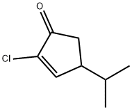 2-Cyclopenten-1-one,  2-chloro-4-(1-methylethyl)-
