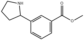 Methyl 3-(pyrrolidin-2-yl)benzoate Structure