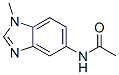 Benzimidazole, 5-acetamido-1-methyl- (7CI) Structure