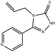 4-ALLYL-5-PYRIDIN-4-YL-4H-[1,2,4]TRIAZOLE-3-THIOL Structure