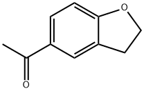 1-(2,3-ジヒドロ-1-ベンゾフラン-5-イル)エタノン 化学構造式