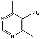 5-氨基-4,6-二甲基嘧啶 结构式