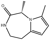 (5S)-2,3-Dihydro-5,7-dimethyl-1H-pyrrolo[1,2-d][1,4]diazepin-4(5H)-one Structure