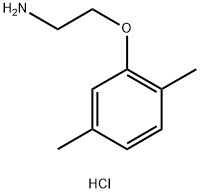 [2-(2,5-二甲基苯氧基)乙基]胺盐酸盐, 908597-00-2, 结构式
