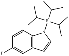 5-fluoro-1-(triisopropylsilyl)indole Structure