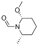 1-Piperidinecarboxaldehyde, 2-methoxy-6-methyl-, cis- (9CI) Structure
