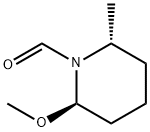 1-Piperidinecarboxaldehyde, 2-methoxy-6-methyl-, trans- (9CI) Struktur