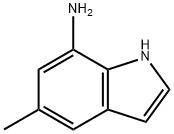 7-氨基-5-甲基-1H-吲哚, 90868-10-3, 结构式