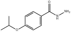 4-ISOPROPOXY-BENZOIC ACID HYDRAZIDE 化学構造式