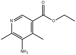 Nicotinic acid, 5-amino-4,6-dimethyl-, ethyl ester (7CI), 90873-35-1, 结构式
