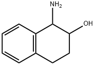 2-Naphthalenol,  1-amino-1,2,3,4-tetrahydro- Structure