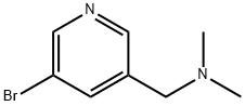 1-(5-bromopyridin-3-yl)-N,N-dimethylmethanamine Struktur