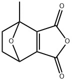 1-METHYL7-OXABICYCLO[2.2.1]HEPT-2-ENE-2,3-DICARBOXYLIC ANHYDRIDE,90887-48-2,结构式