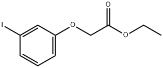 (3-IODOPHENOXY) ACETIC ACID ETHYL ESTER Structure