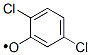 Phenoxy,  2,5-dichloro- Structure