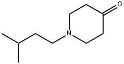 1-(3-甲基丁基)-4-哌啶酮, 90890-88-3, 结构式