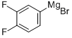 3,4-二氟苯基溴化镁 结构式