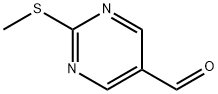2-METHYLSULFANYL-PYRIMIDINE-5-CARBALDEHYDE Struktur