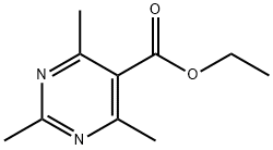 Ethyl2,4,6-trimethylpyrimidine-5-carboxylate Structure