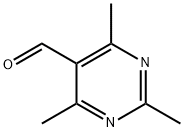 5-Pyrimidinecarboxaldehyde, 2,4,6-trimethyl- (9CI) Structure