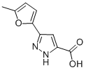 3-(5-METHYL-2-FURYL)-1H-PYRAZOLE-5-CARBOXYLIC ACID 化学構造式