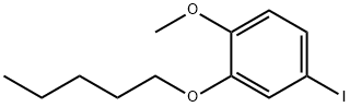 4-Iodo-1-methoxy-2-(pentyloxy)benzene Structure