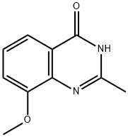 8-甲氧基-2-甲基喹唑啉-4(3H)-酮 结构式