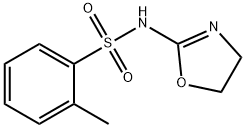 o-Toluenesulfonamide, N-2-oxazolin-2-yl- (7CI) Structure