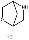 2-Oxa-5-azabicyclo[2.2.1]heptane, hydrochloride (1:1) Struktur