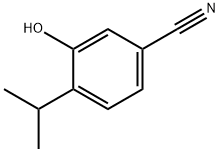 Benzonitrile, 3-hydroxy-4-isopropyl- (7CI) 结构式
