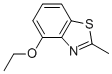 Benzothiazole, 4-ethoxy-2-methyl- (7CI) Structure