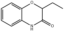 2-乙基-2,4-二氢-1,4-苯并恶嗪-3-酮, 90921-75-8, 结构式