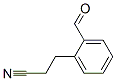 Benzenepropanenitrile, 2-formyl- (9CI) Structure