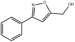 (3-フェニル-5-イソオキサゾリル)メタノール 化学構造式