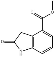 2-氧化吲哚-4-甲酸甲酯, 90924-46-2, 结构式