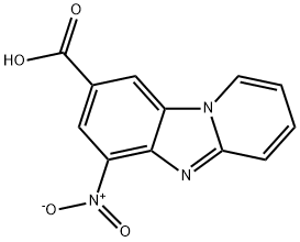 6-nitro-8-pyrido[2,1-b]benzimidazolecarboxylic acid|6-硝基-8-吡啶并[2,1-B]苯并咪唑羧酸