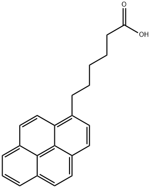 6-(1-芘基)己酸,90936-85-9,结构式