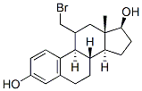 11-bromomethylestradiol 结构式