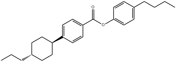 4-Butylphenyl-4'-Trans-Propylcyclohexylbenzoate Structure